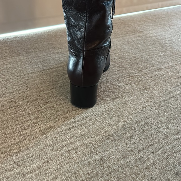 Miu miu brown leather boots - Picture 8 of 8